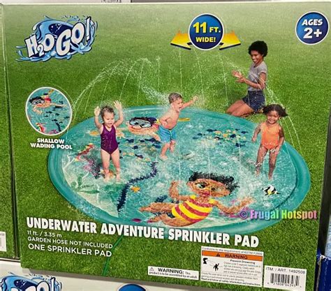 Enjoy a fun day on the water with the Tobin Sports Lake Day Inflatable Island. . H2ogo splash pad costco